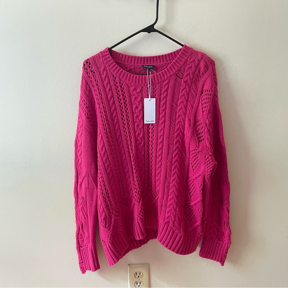 NWT Splendid Cable Knit Sweater